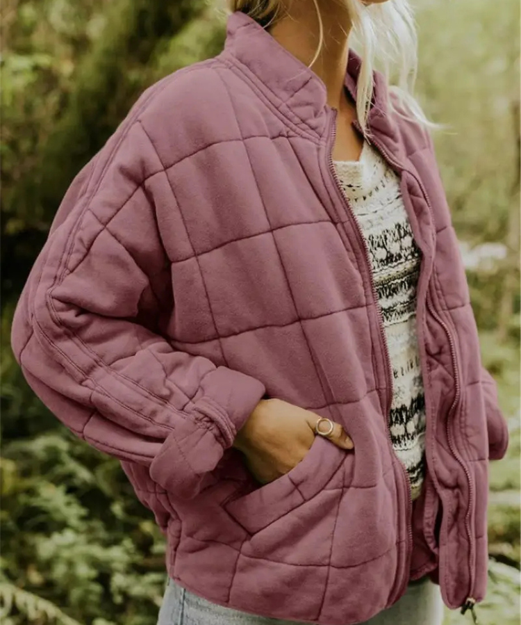 Chiara bomberjack dames | Oversized lichtgewicht bomberjas | Trendy casual jas met zachte voering