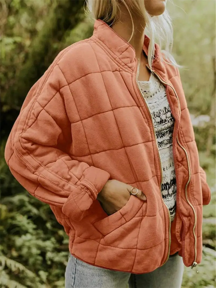 Chiara bomberjack dames | Oversized lichtgewicht bomberjas | Trendy casual jas met zachte voering