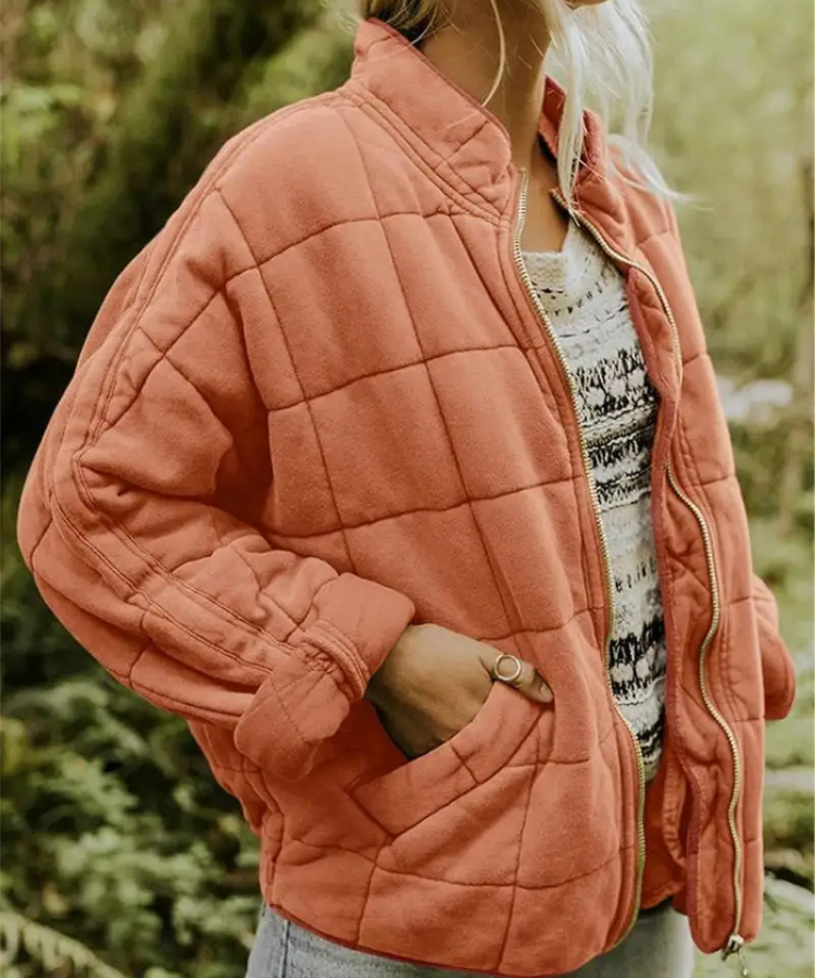 Chiara bomberjack dames | Oversized lichtgewicht bomberjas | Trendy casual jas met zachte voering