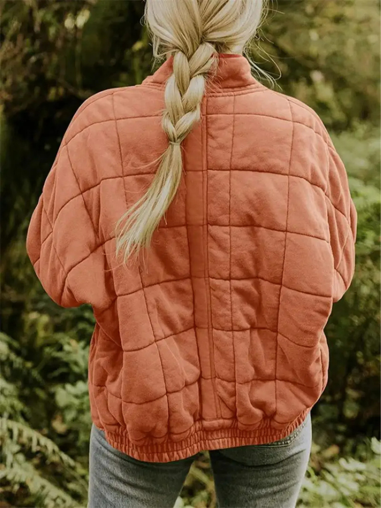 Chiara bomberjack dames | Oversized lichtgewicht bomberjas | Trendy casual jas met zachte voering