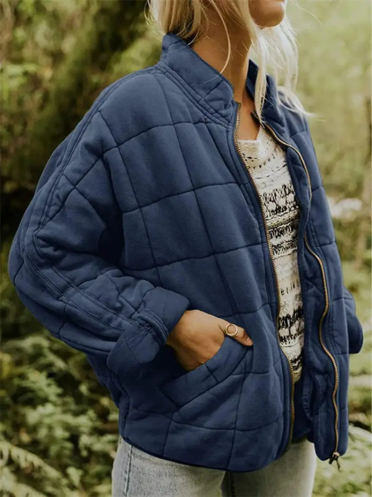 Chiara bomberjack dames | Oversized lichtgewicht bomberjas | Trendy casual jas met zachte voering
