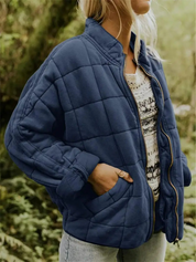 Chiara bomberjack dames | Oversized lichtgewicht bomberjas | Trendy casual jas met zachte voering