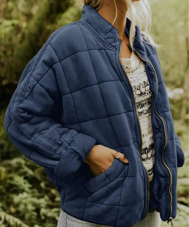 Chiara bomberjack dames | Oversized lichtgewicht bomberjas | Trendy casual jas met zachte voering