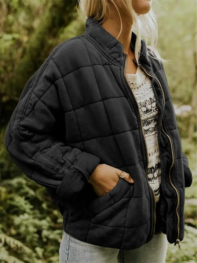 Chiara bomberjack dames | Oversized lichtgewicht bomberjas | Trendy casual jas met zachte voering