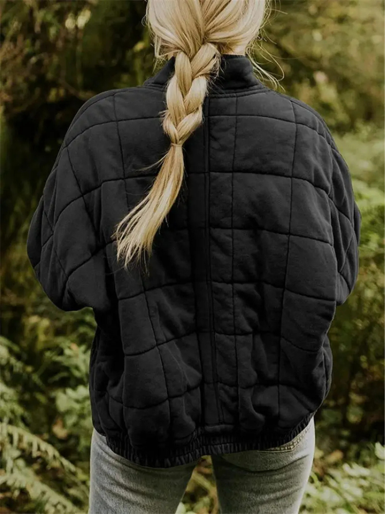 Chiara bomberjack dames | Oversized lichtgewicht bomberjas | Trendy casual jas met zachte voering