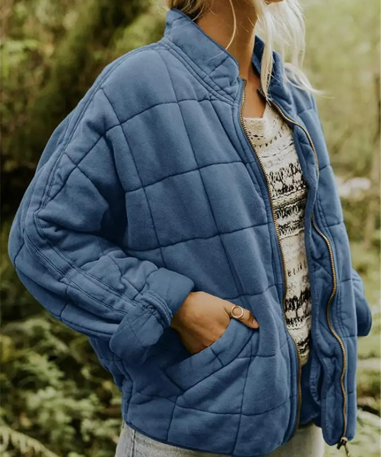 Chiara bomberjack dames | Oversized lichtgewicht bomberjas | Trendy casual jas met zachte voering