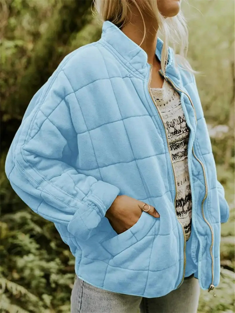 Chiara bomberjack dames | Oversized lichtgewicht bomberjas | Trendy casual jas met zachte voering