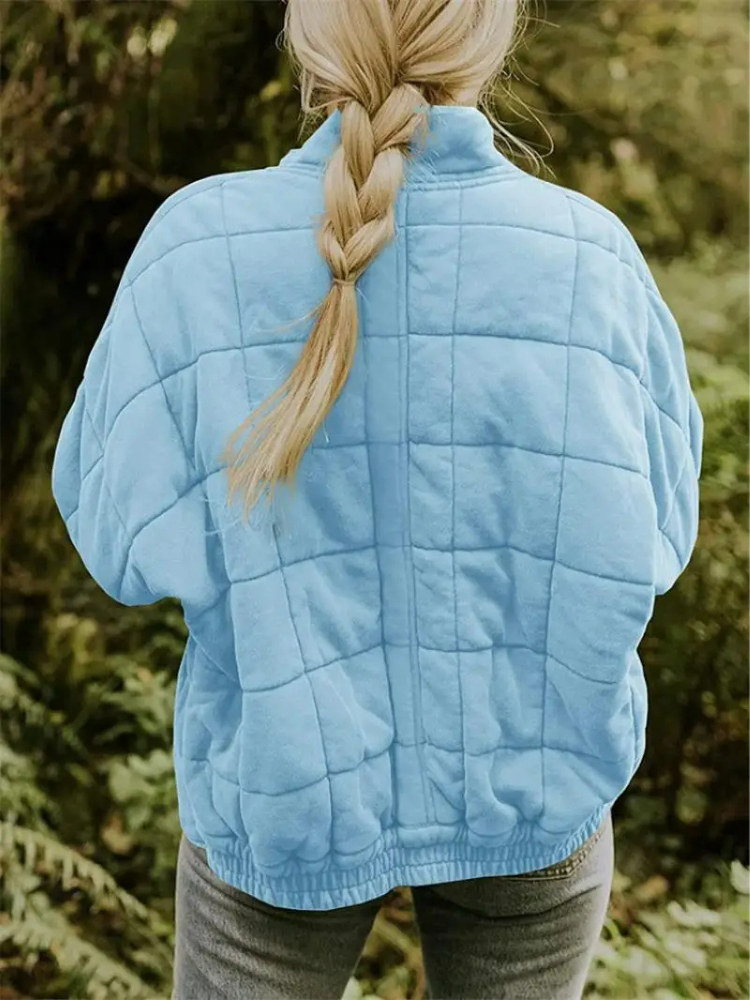 Chiara bomberjack dames | Oversized lichtgewicht bomberjas | Trendy casual jas met zachte voering