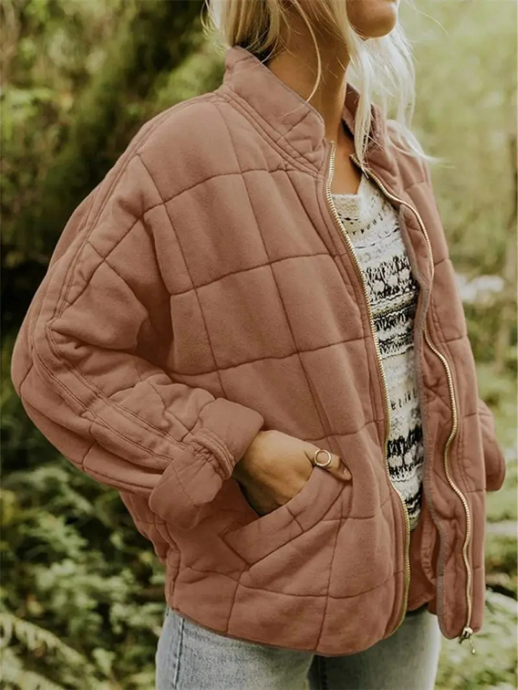 Chiara bomberjack dames | Oversized lichtgewicht bomberjas | Trendy casual jas met zachte voering