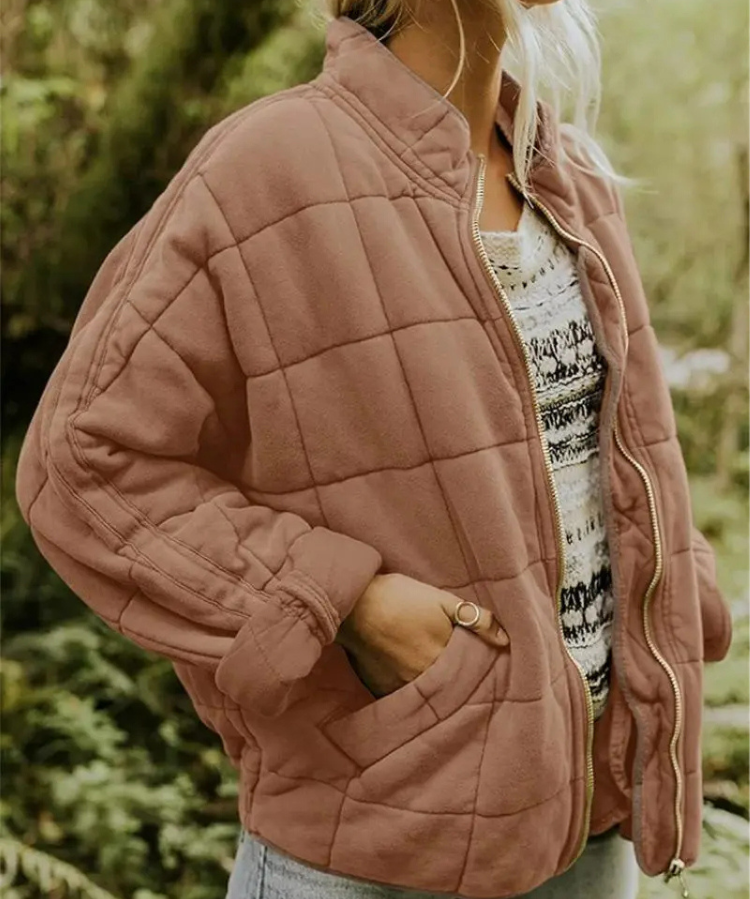 Chiara bomberjack dames | Oversized lichtgewicht bomberjas | Trendy casual jas met zachte voering