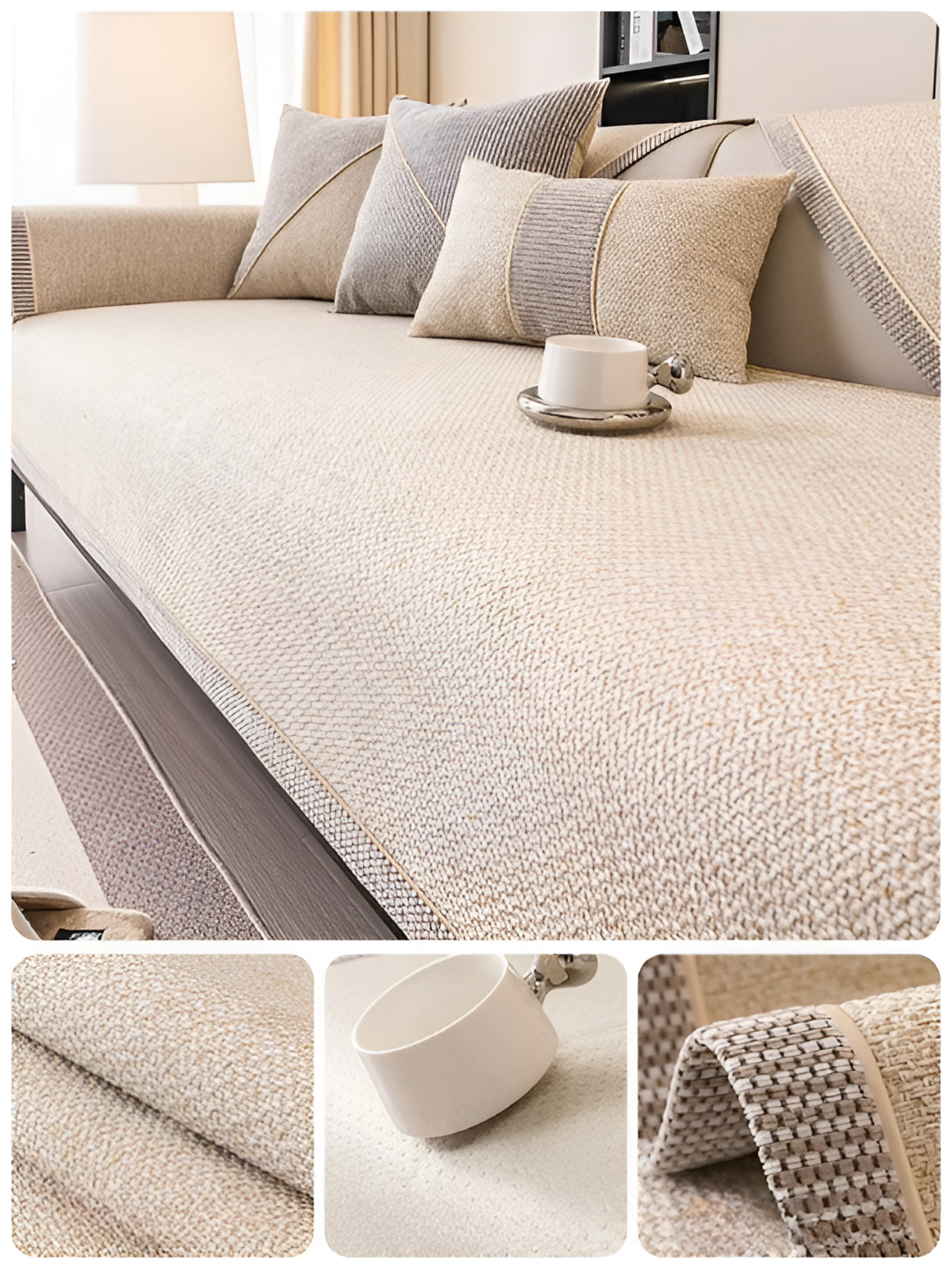Slijtvaste Antikras Bankhoes – Stijlvolle Sofa Hoes met Antislip & Perfecte Pasvorm | MynaMode
