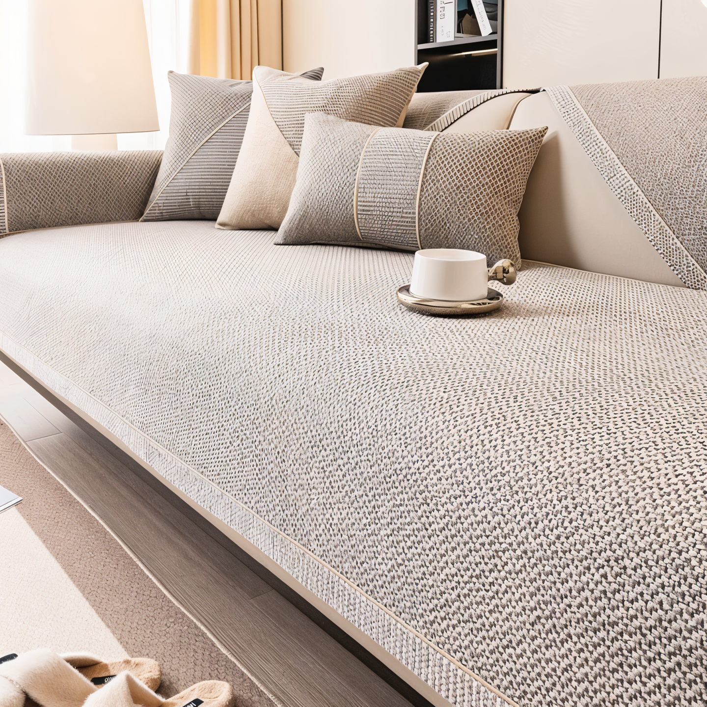 Slijtvaste Antikras Bankhoes – Stijlvolle Sofa Hoes met Antislip & Perfecte Pasvorm | MynaMode