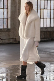 Suzy kunstbont jas dames – Limited edition luxe en warme winterjas