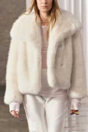 Suzy kunstbont jas dames – Limited edition luxe en warme winterjas
