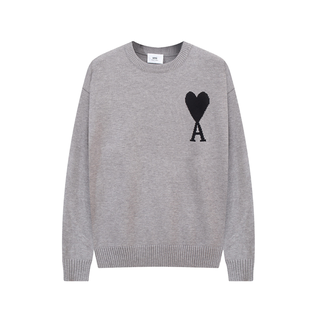 Heidi dames trui – zachte pullover met hartjesprint en comfortabele pasvorm