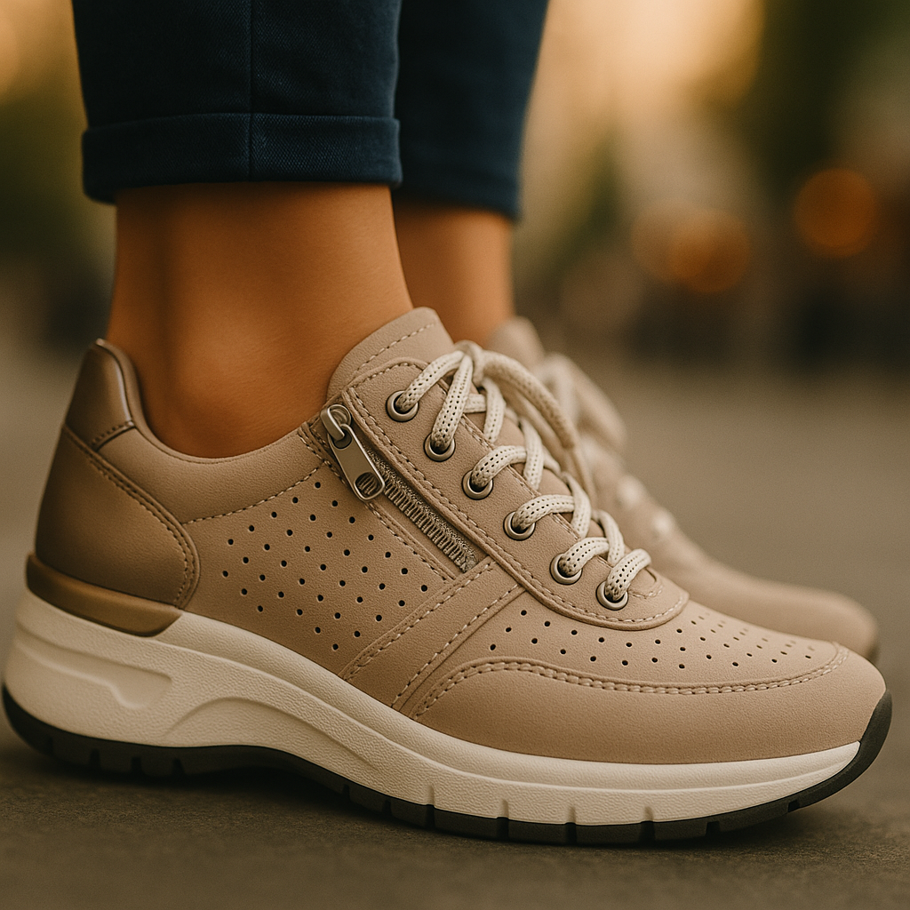 Isabella Orthopedische Wandelschoenen – Comfortabele Dameswandelschoenen met Stevige Antislip Zool