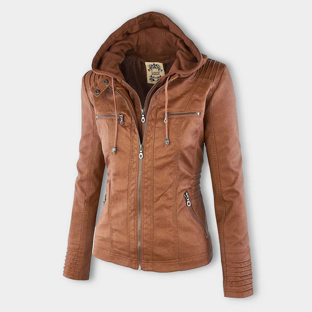 Waterafstotende dames jas met capuchon – stijlvol & duurzaam design