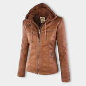 Waterafstotende dames jas met capuchon – stijlvol & duurzaam design