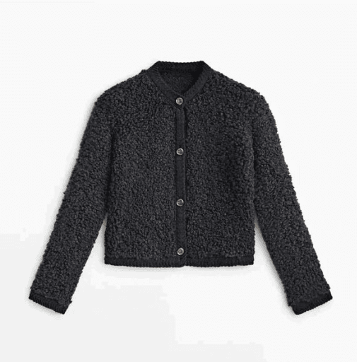 Trendy Dames Overshirt in Teddy-Stijl – Zachte Warme Jas voor Herfst en Winter