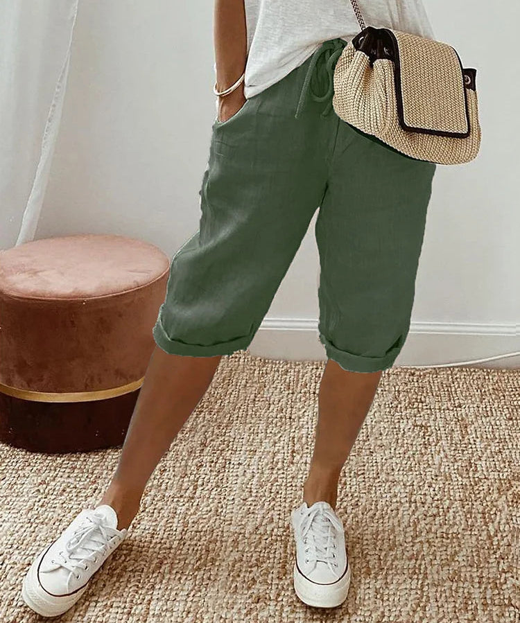 Linnen Dames Shorts – Stijlvol, Comfortabel en Ademend | CottonEase