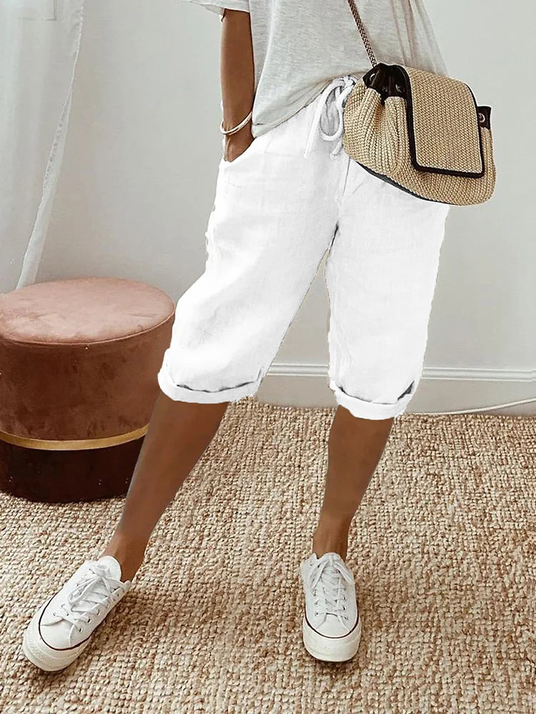Linnen Dames Shorts – Stijlvol, Comfortabel en Ademend | CottonEase
