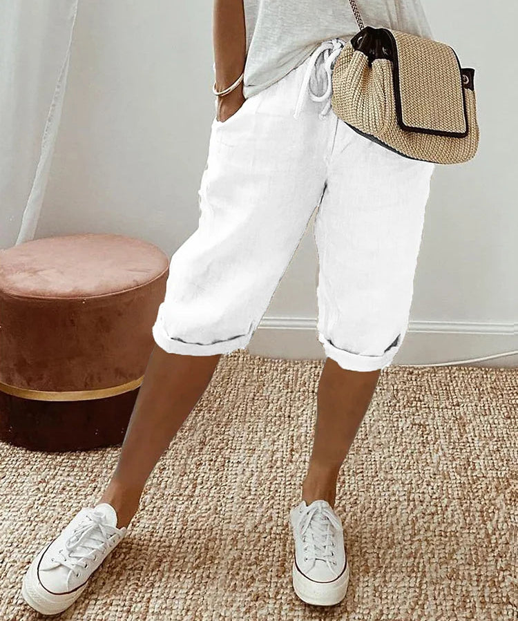 Linnen Dames Shorts – Stijlvol, Comfortabel en Ademend | CottonEase
