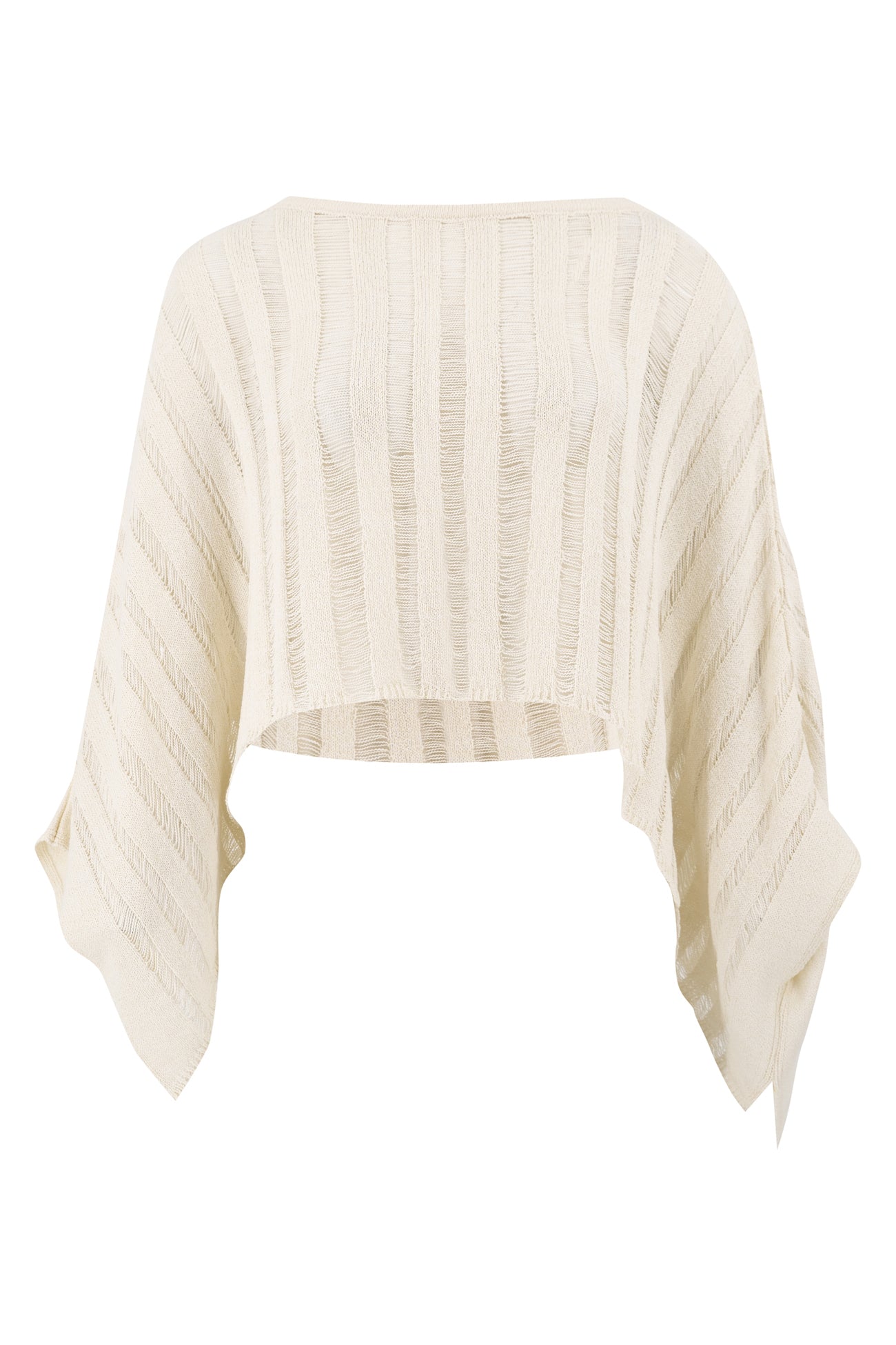Laura Gehaakte Boho Top – Luchtige Zomertop met Wijde Mouwen