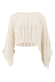 Laura Gehaakte Boho Top – Luchtige Zomertop met Wijde Mouwen