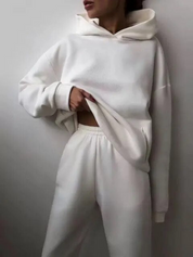 Dames Loungewear Set – Zachte Hoodie en Joggingbroek voor Comfort en Stijl