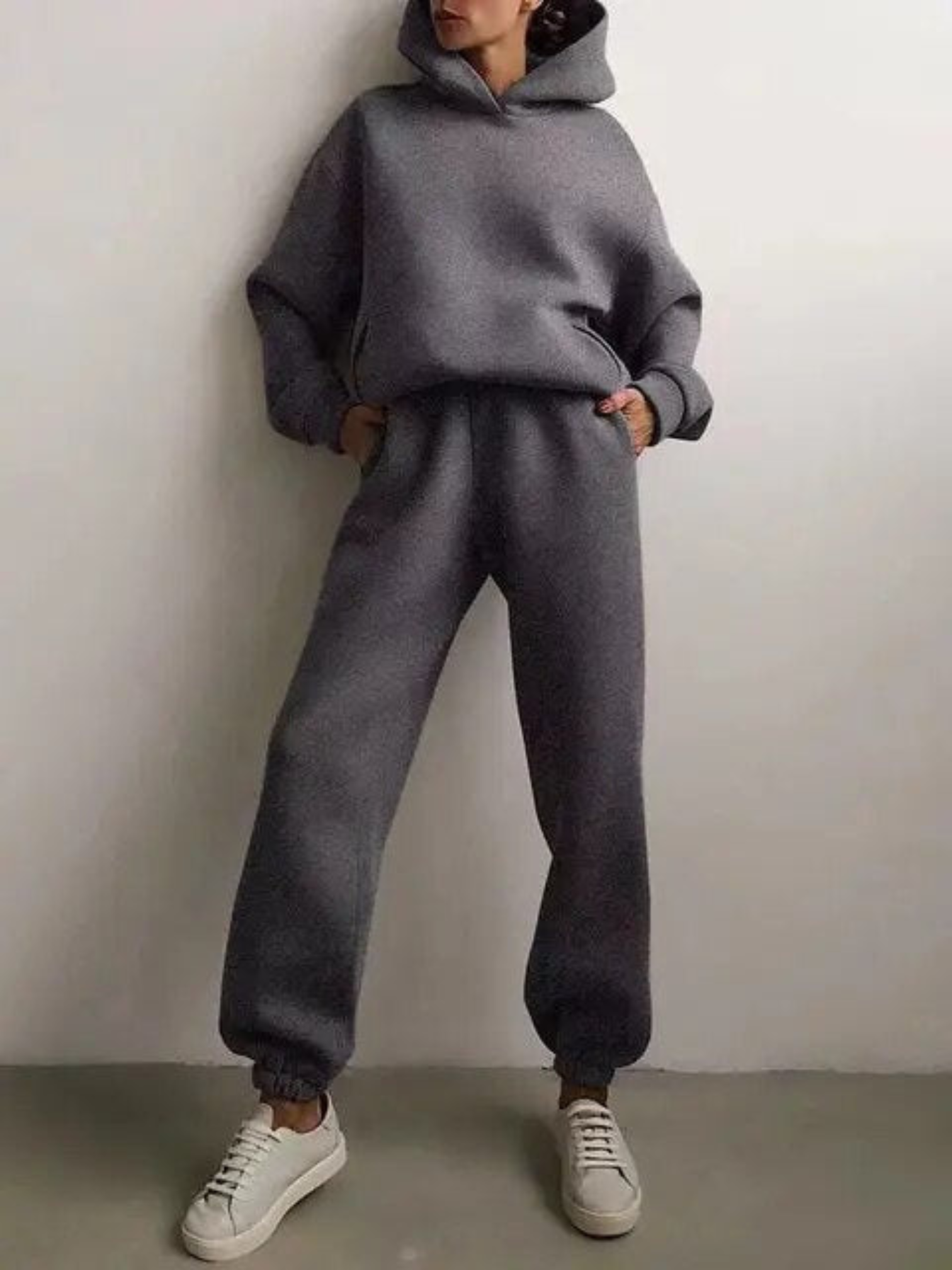 Dames Loungewear Set – Zachte Hoodie en Joggingbroek voor Comfort en Stijl