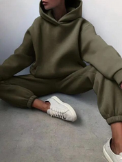 Dames Loungewear Set – Zachte Hoodie en Joggingbroek voor Comfort en Stijl