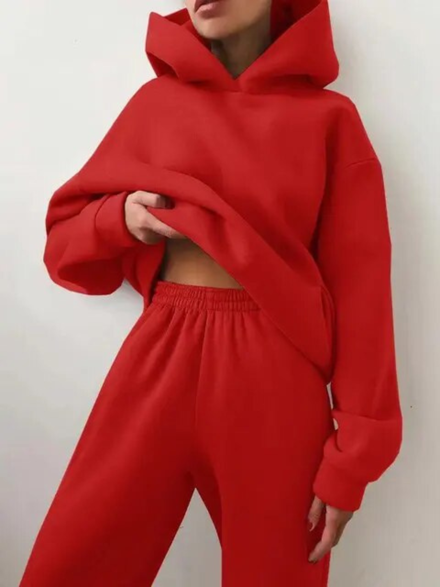 Dames Loungewear Set – Zachte Hoodie en Joggingbroek voor Comfort en Stijl
