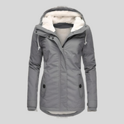 Maggie | Lange Waterdichte Winterjas met Capuchon en Warme Voering