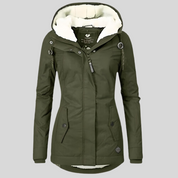 Lange waterdichte winterjas dames – warme stijlvolle lange winterjas
