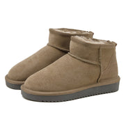 Warme dames uggs enkellaarsjes – gevoerde waterafstotende laarsjes