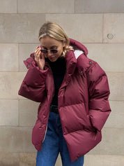 Pufferjas dames – warme gewatteerde winterjas in stijlvol design