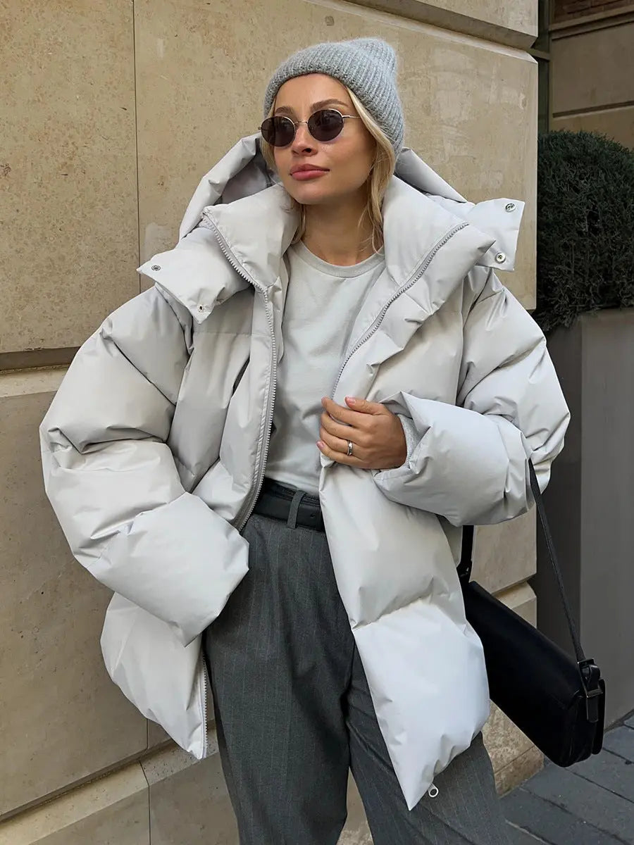 Puffer jas dames – warme lichtgewicht winterjas met modern design