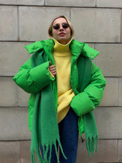 Pufferjas dames – warme gewatteerde winterjas in stijlvol design