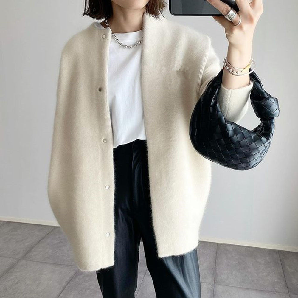 Elegante dames cardigan – verfijnde gebreide vest jas met stijl