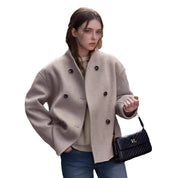 Cropped winterjas dames – moderne korte winterjas met stijlvolle pasvorm van Ivyshape