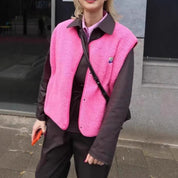 Fleece vest dames – comfortabel en stijlvol Ivyshape damesvest voor elk seizoen