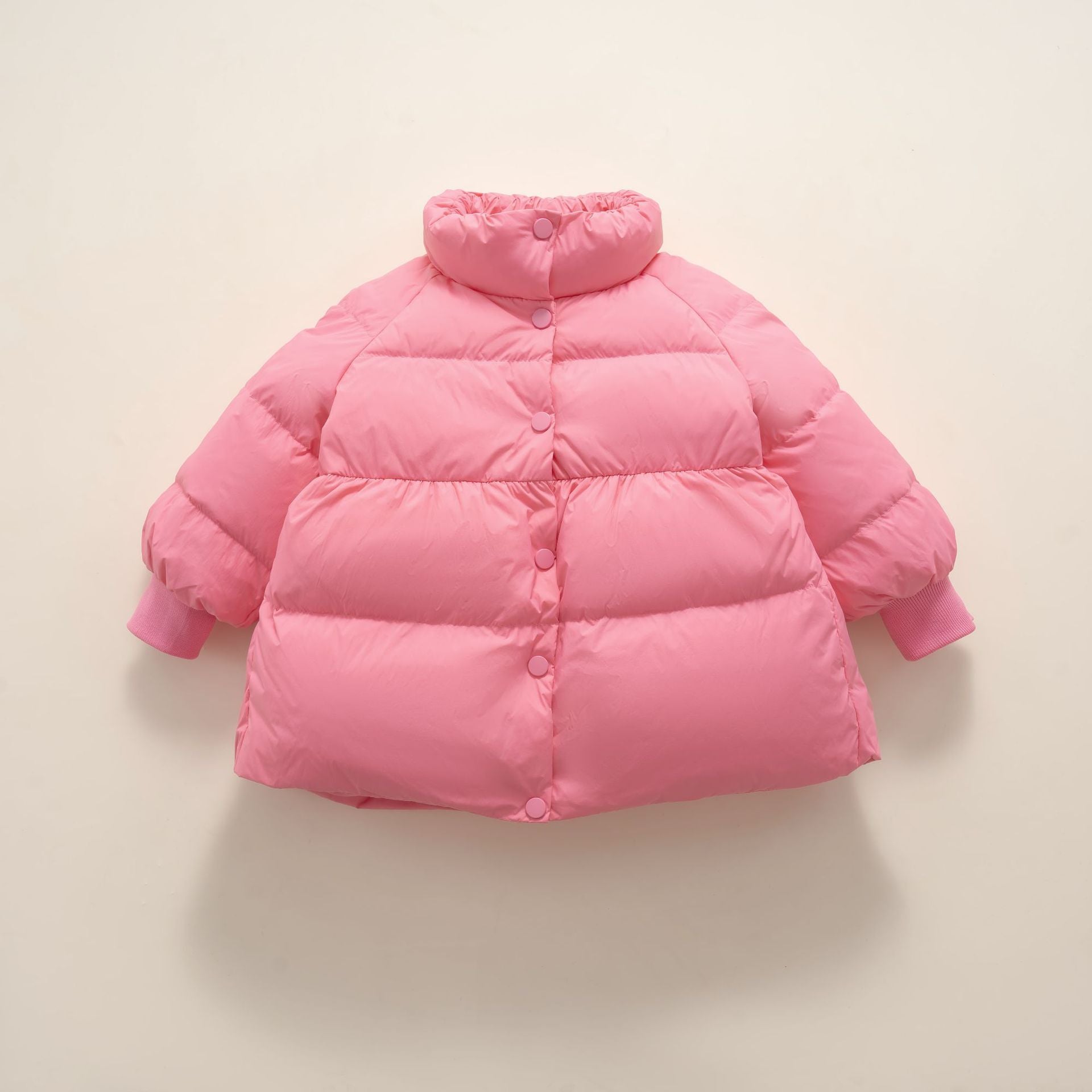 Dames winterjas – warme oversized jas met hoge kraag en waterafstotende afwerking