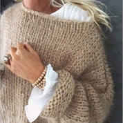 Oversized Gehaakte Damestrui – Freja | Luchtige Boho Trui met Moderne Look