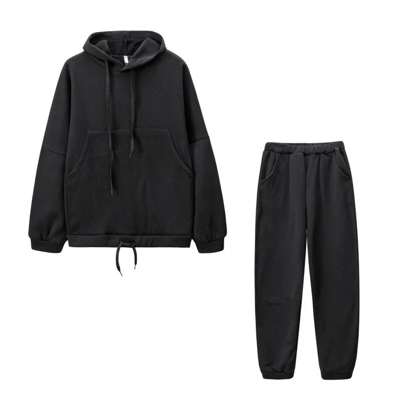 Dames Loungewear Set | Oversized Hoodie met Capuchon & Joggingbroek