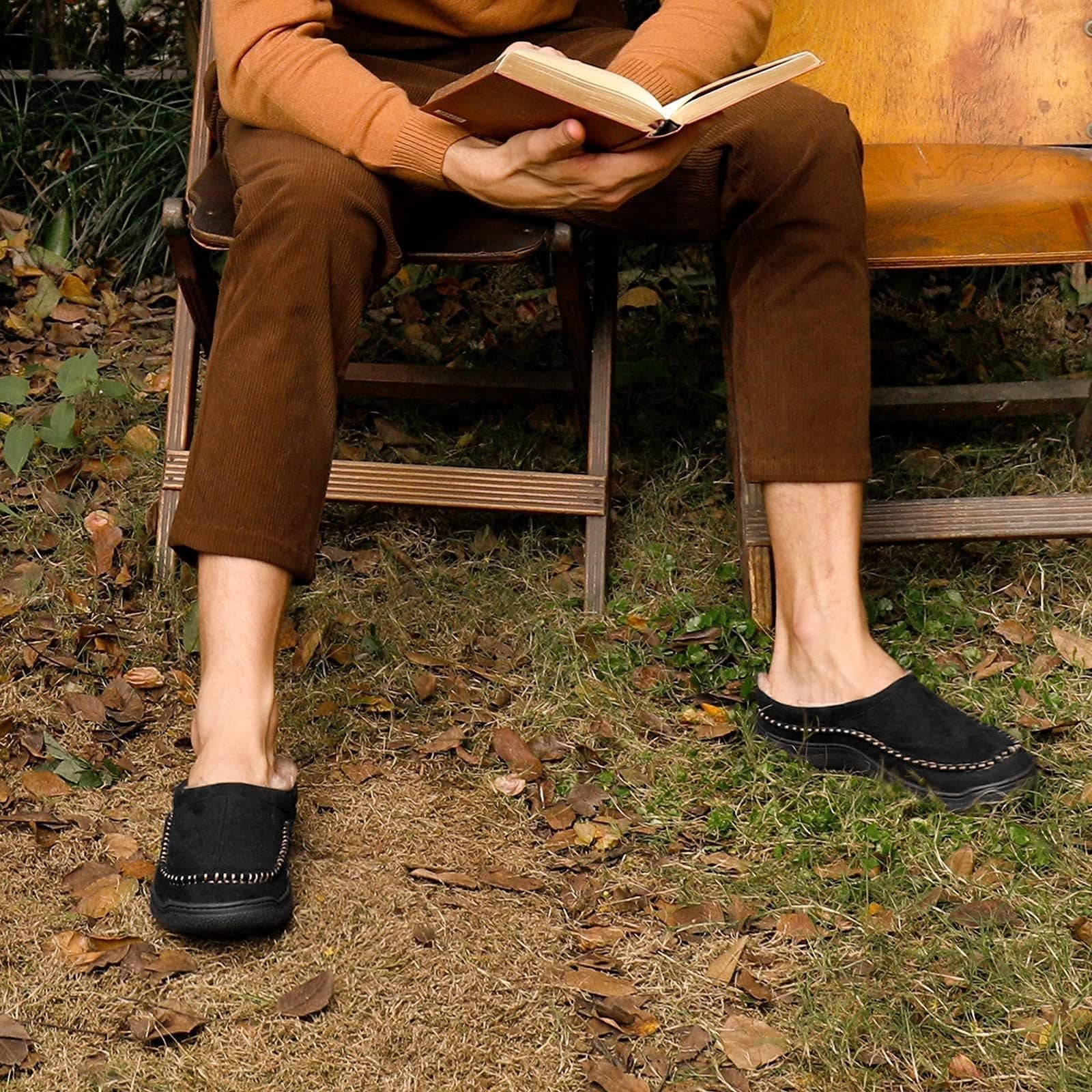 Zachte pantoffels dames | Luxe warme sloffen | Comfortabele instappantoffels met anti-slip zool