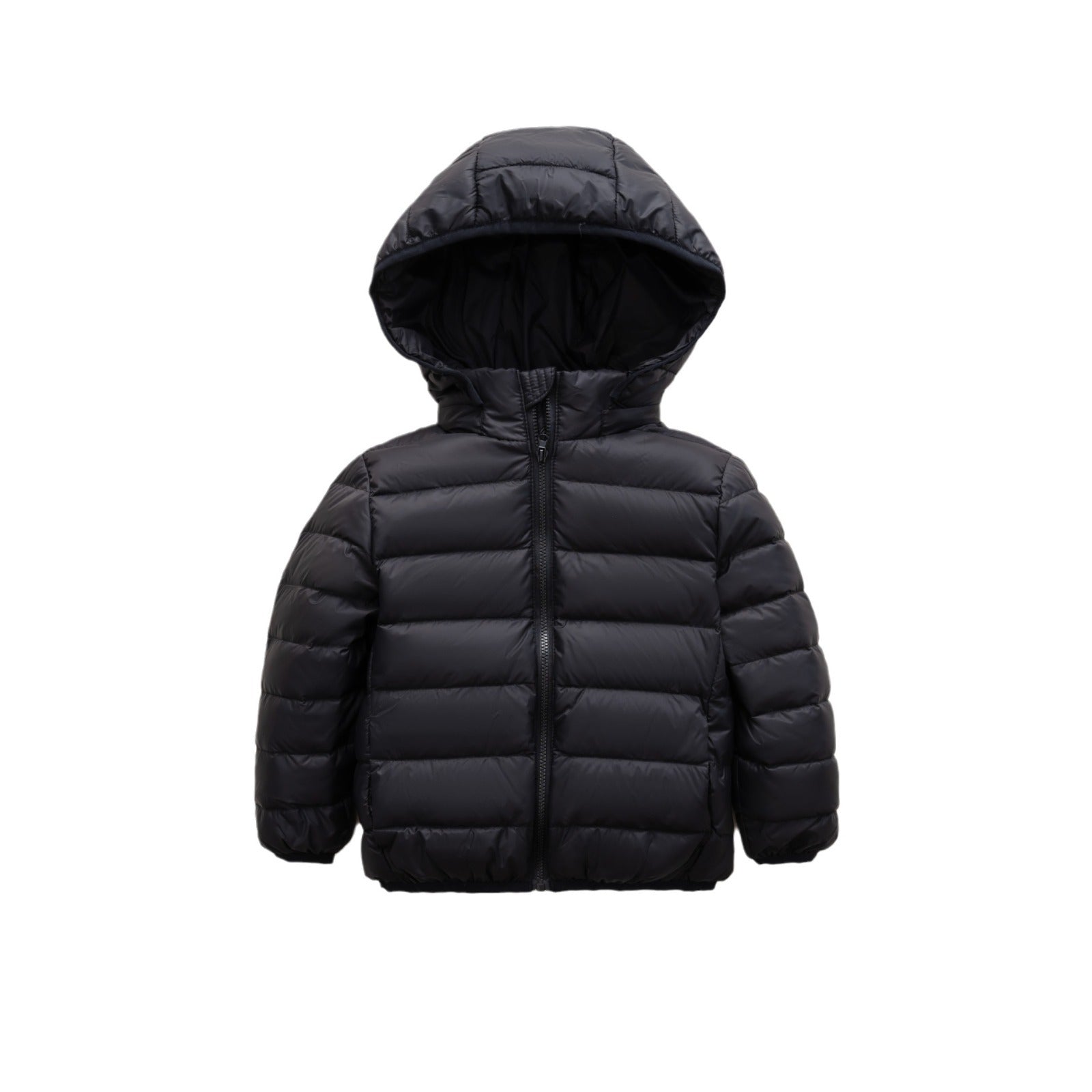 Dames gewatteerde winterjas met capuchon – warme lichtgewicht jas voor koude dagen