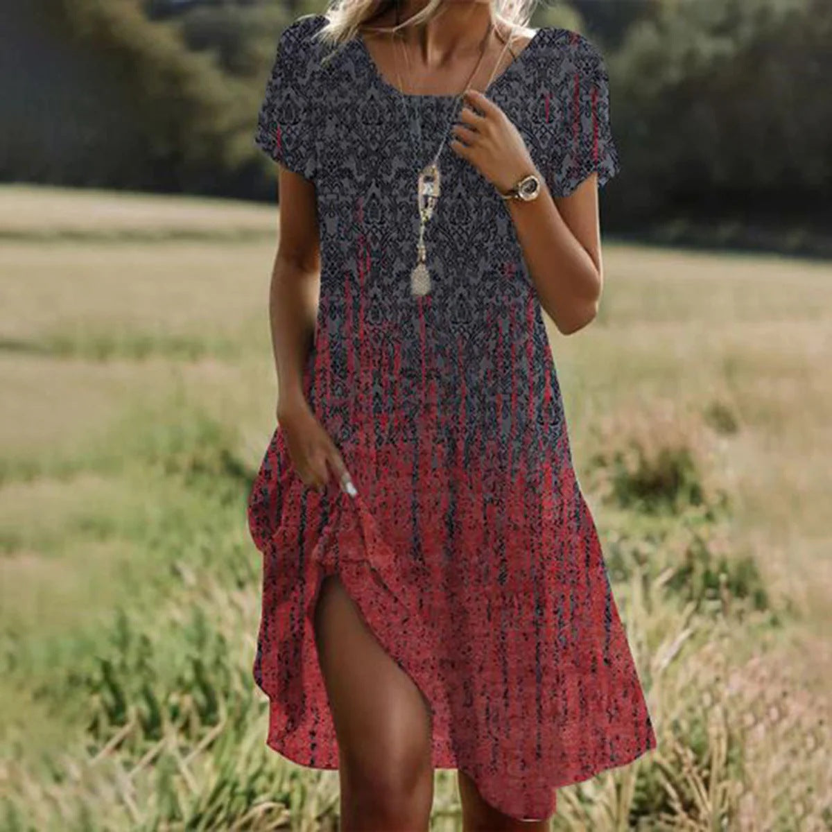 Luchtige Polka Dot Zomerjurk Dames – Korte, Ademend en Stijlvol | Mini