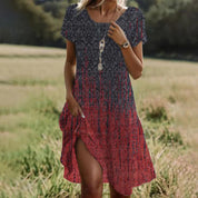 Luchtige Polka Dot Zomerjurk Dames – Korte, Ademend en Stijlvol | Mini
