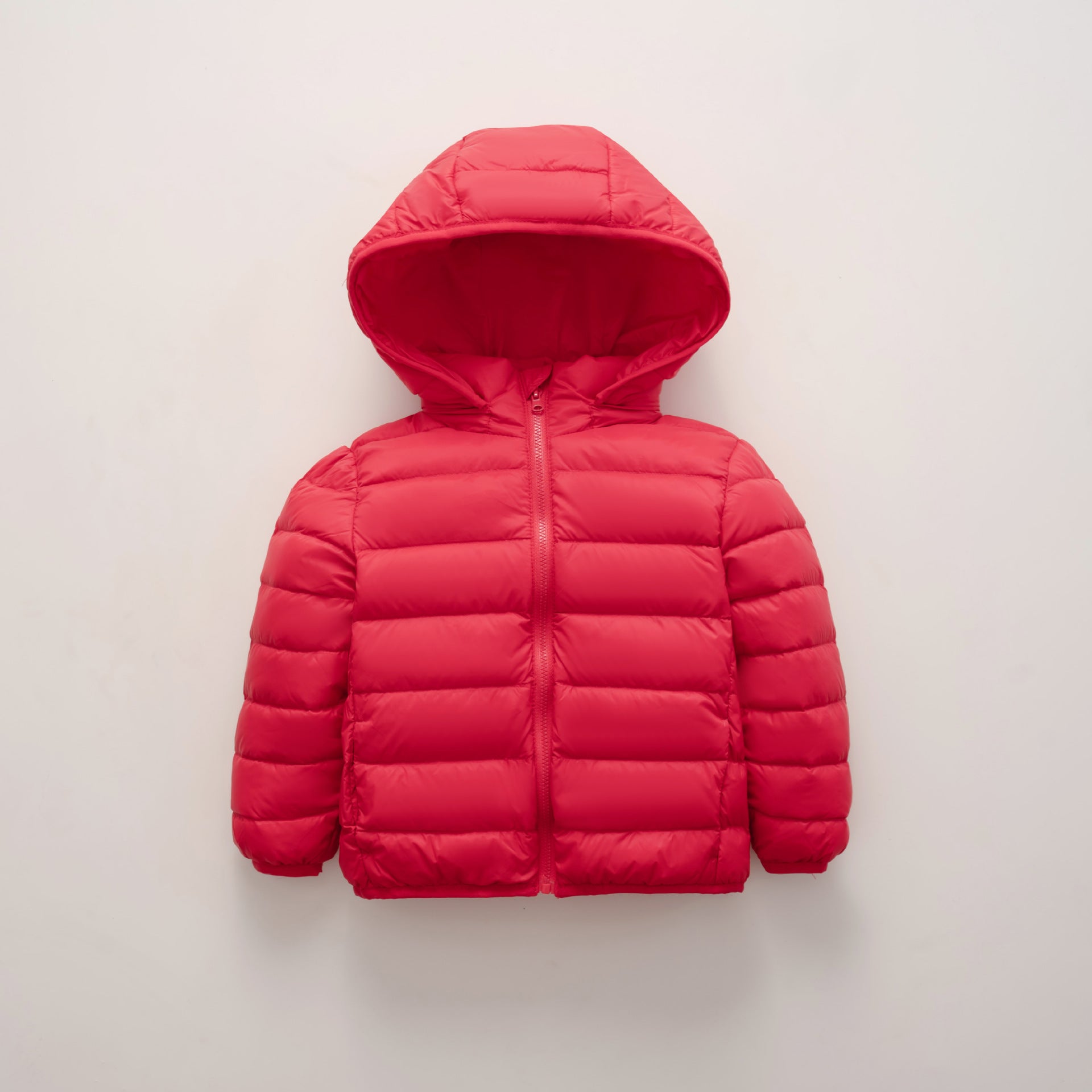 Dames gewatteerde winterjas met capuchon – warme lichtgewicht jas voor koude dagen