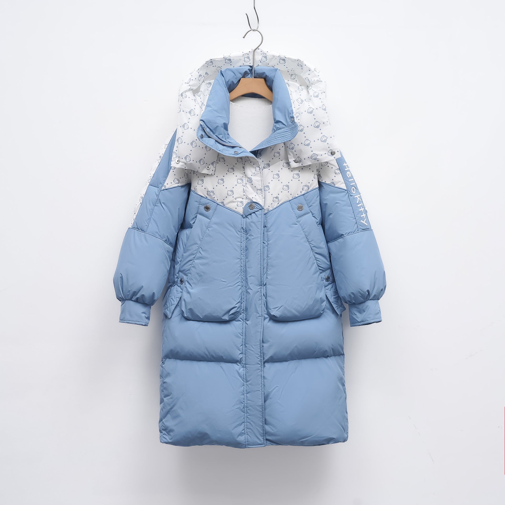 Dames winterparka – warme parka met capuchon en praktische zakken